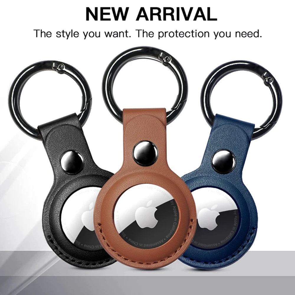 Capa Techsuit SLH1 para Apple AirTag, Preta