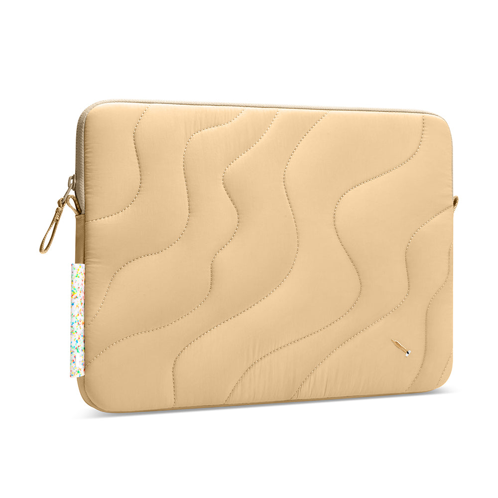 Capa Tomtoc Terra para Laptop 14 polegadas, Creme