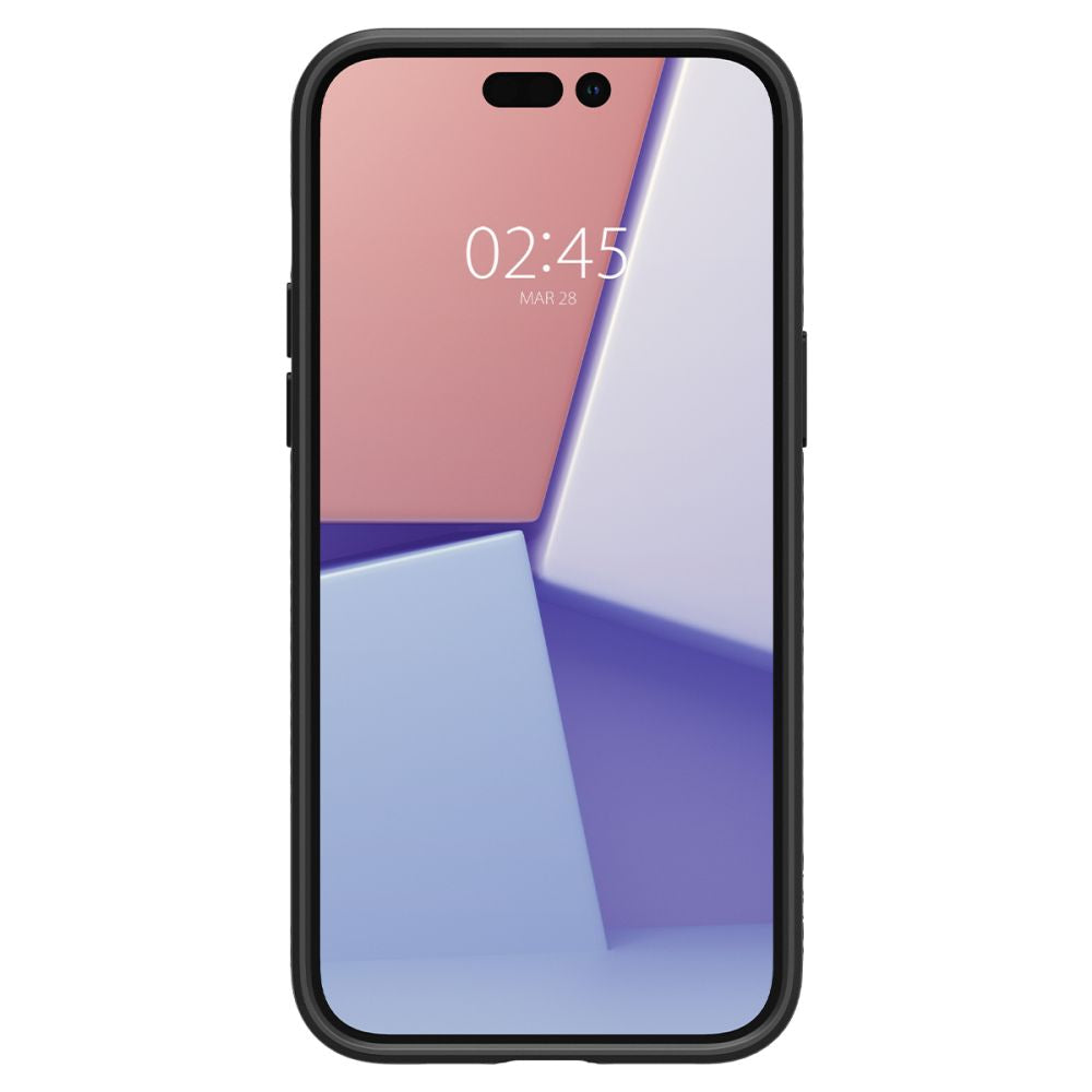 Capa para Apple iPhone 14 Pro Max, Spigen, Liquid Air Matte, Preta ACS04813