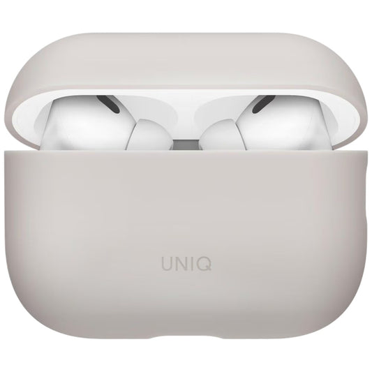 Capa UNIQ Lino para Apple AirPods Pro 3, Bege