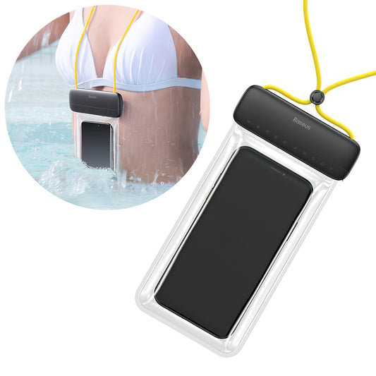 Capa Universal Waterproof, Baseus, Let's Go, Amarela ACFSD-DGY