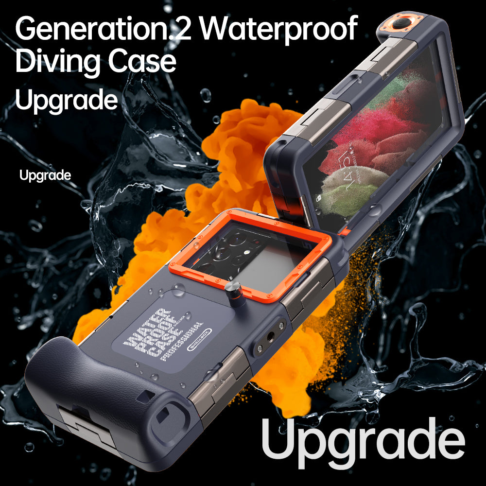 Capa Universal Waterproof para Telefone até 6.8 polegadas, ShellBox, Preta
