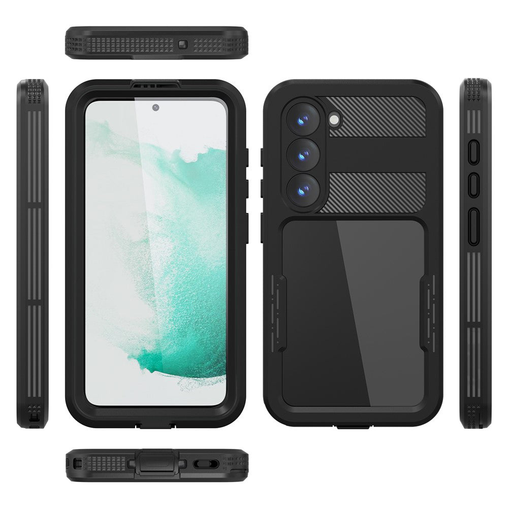 Capa Waterproof para Samsung Galaxy S26 Plus S947, ShellBox, Preta
