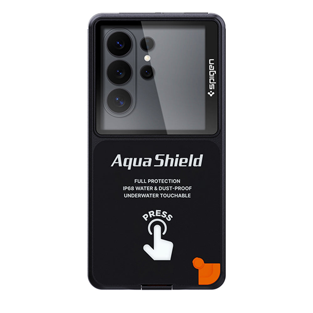 Capa Universal Impermeável Spigen, Aqua Shield A604, Preta ACS11675