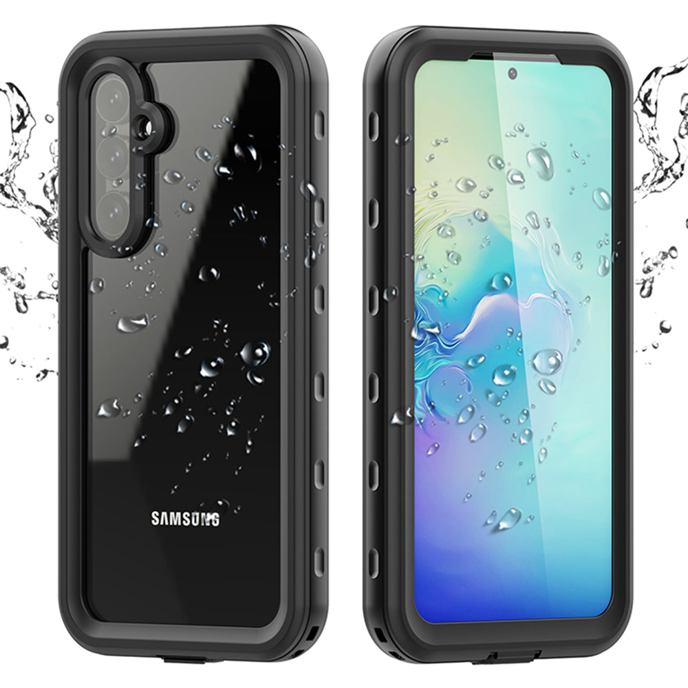 Capa à prova de água para Samsung Galaxy A54 A546, ShellBox, Preta