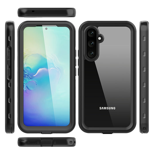 Capa à prova de água para Samsung Galaxy A54 A546, ShellBox, Preta