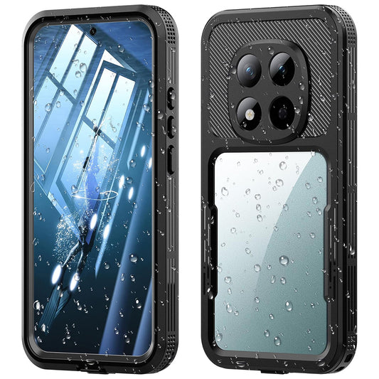 Capa Impermeável para Xiaomi Redmi Note 15 Pro 5G, ShellBox, Preta