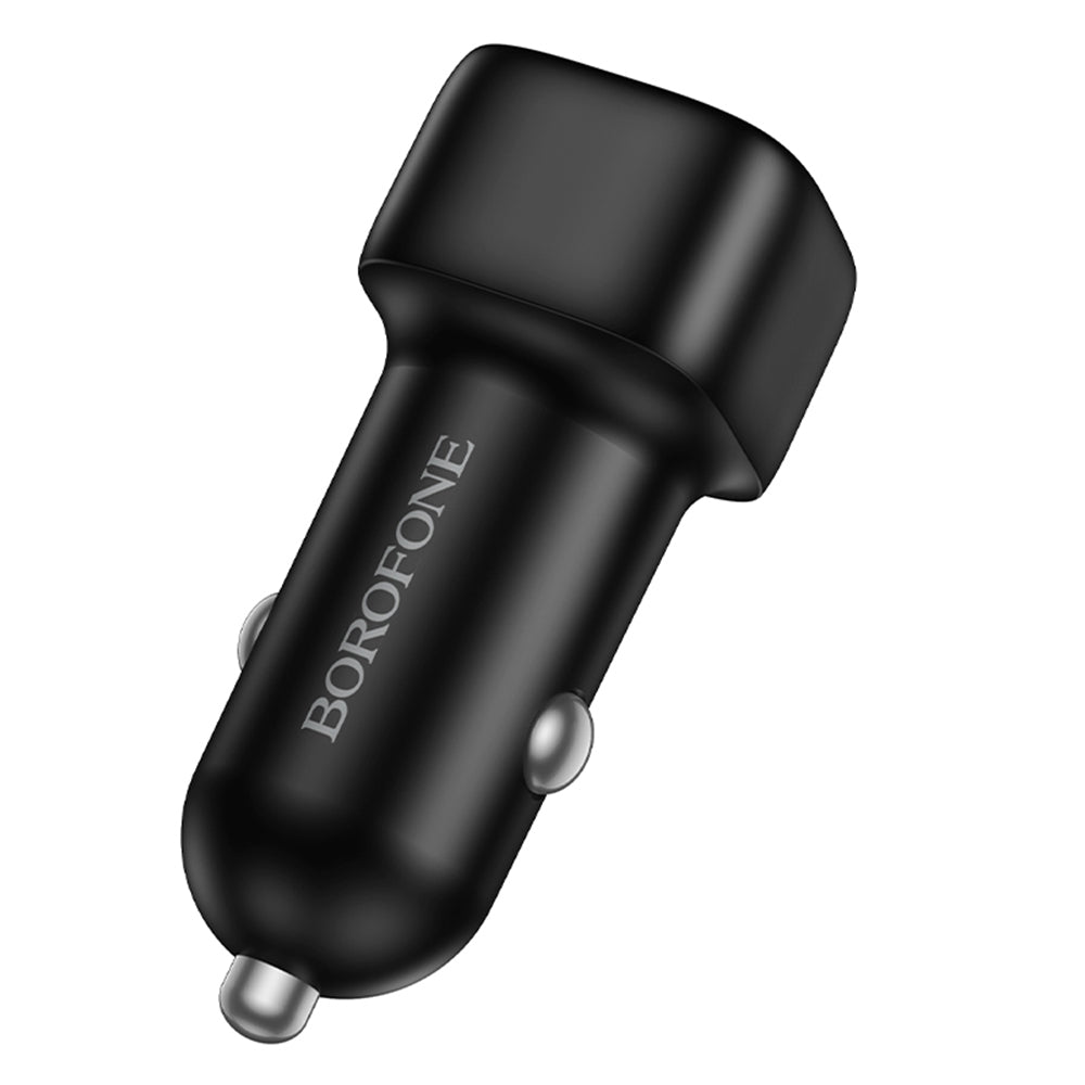 Borofone BZ34 Cloud Car Charger, 18W, 3A, 1 x USB-A, Black
