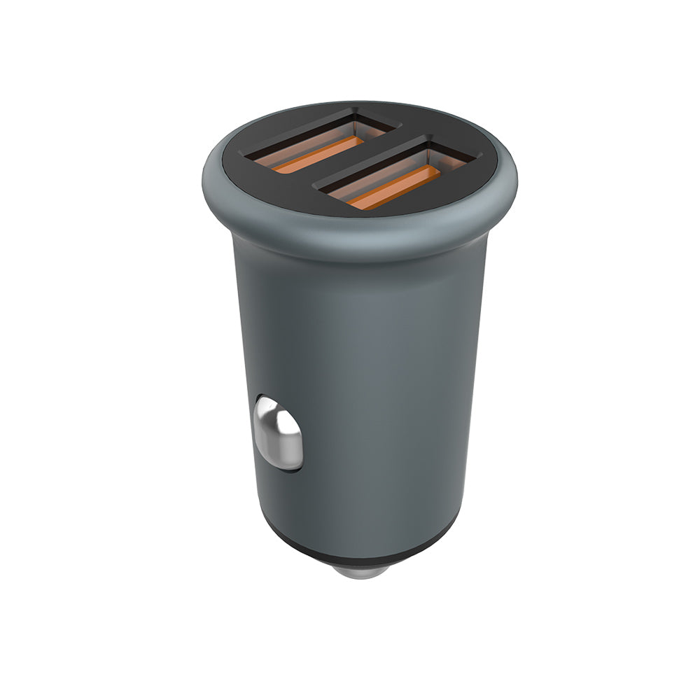 ColorWay Car Charger, 36W, 3A, 2 x USB-A, Gray
