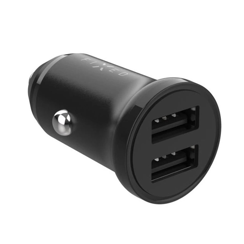 Carregador Auto Fixed, 15.5W, 3A, 2 x USB-A, Preto