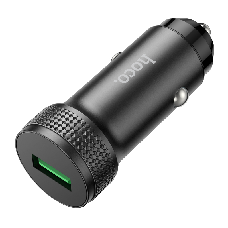 Carregador Automóvel HOCO Z49A, 18W, 3A, 1 x USB-A, Preto