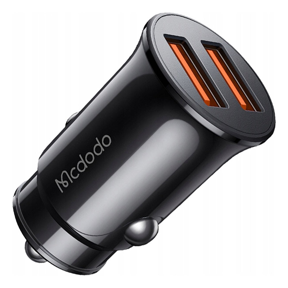 Carregador Auto McDodo CC-6602, 12W, 2.4A, 2 x USB-A, Preto