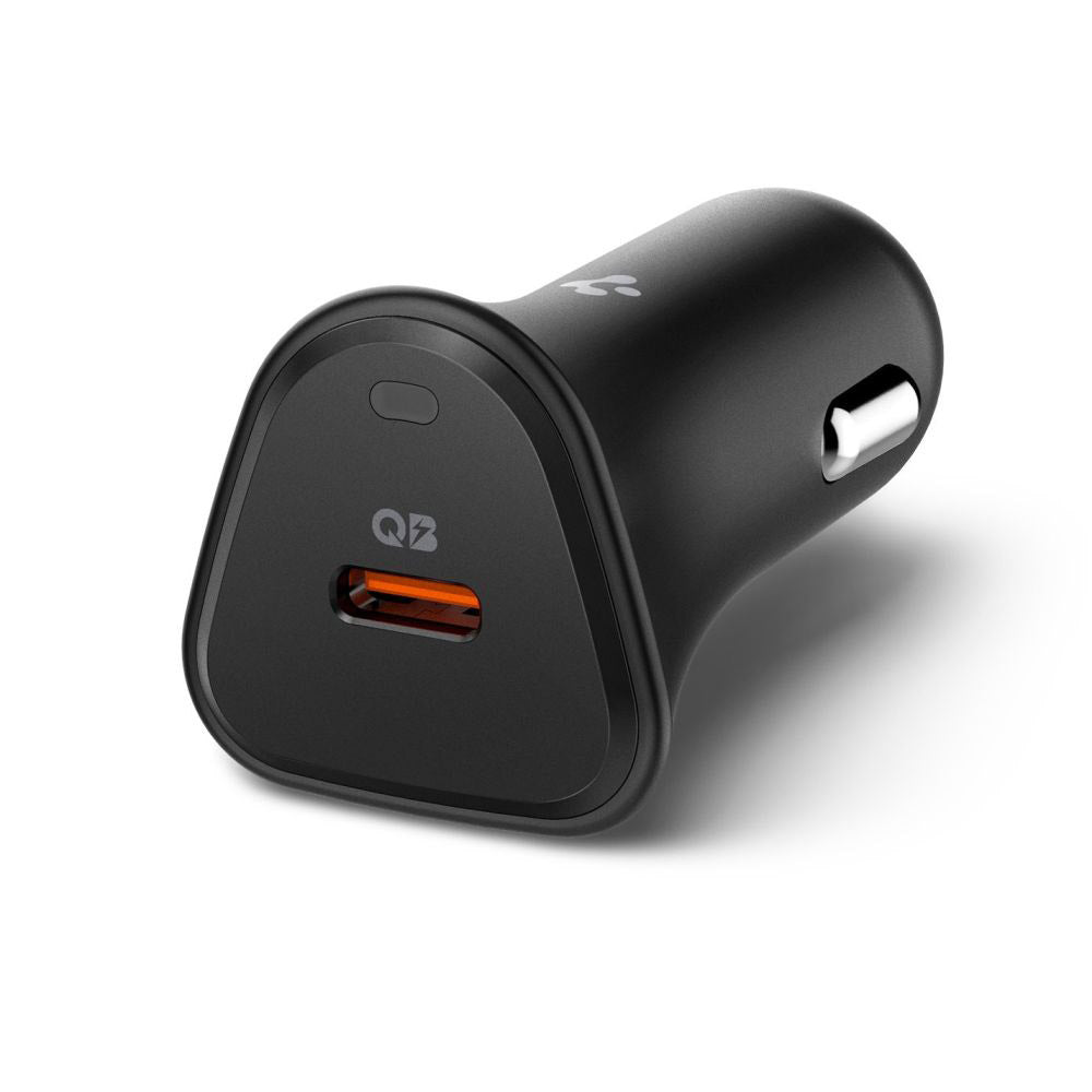 Carregador Auto Spigen EV301 Essential, 30W, 3A, 1 x USB-C, Preto ACP08699