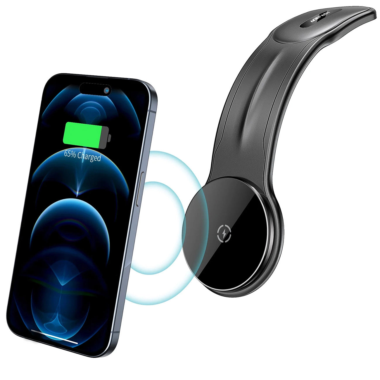 Carregador Auto Wireless Acefast D21, 15W, 1.67A, Preto