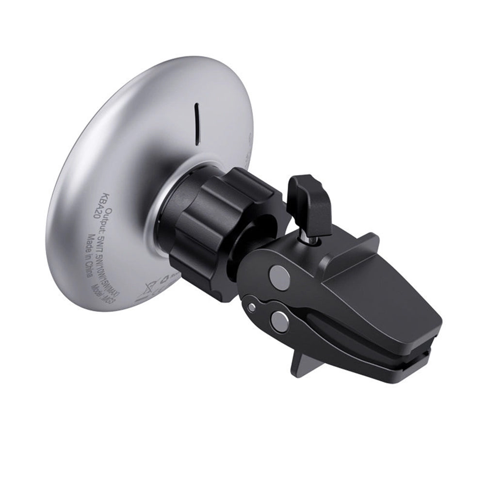 Acefast D3 Wireless Car Charger, 15W, 1.67A, Silver