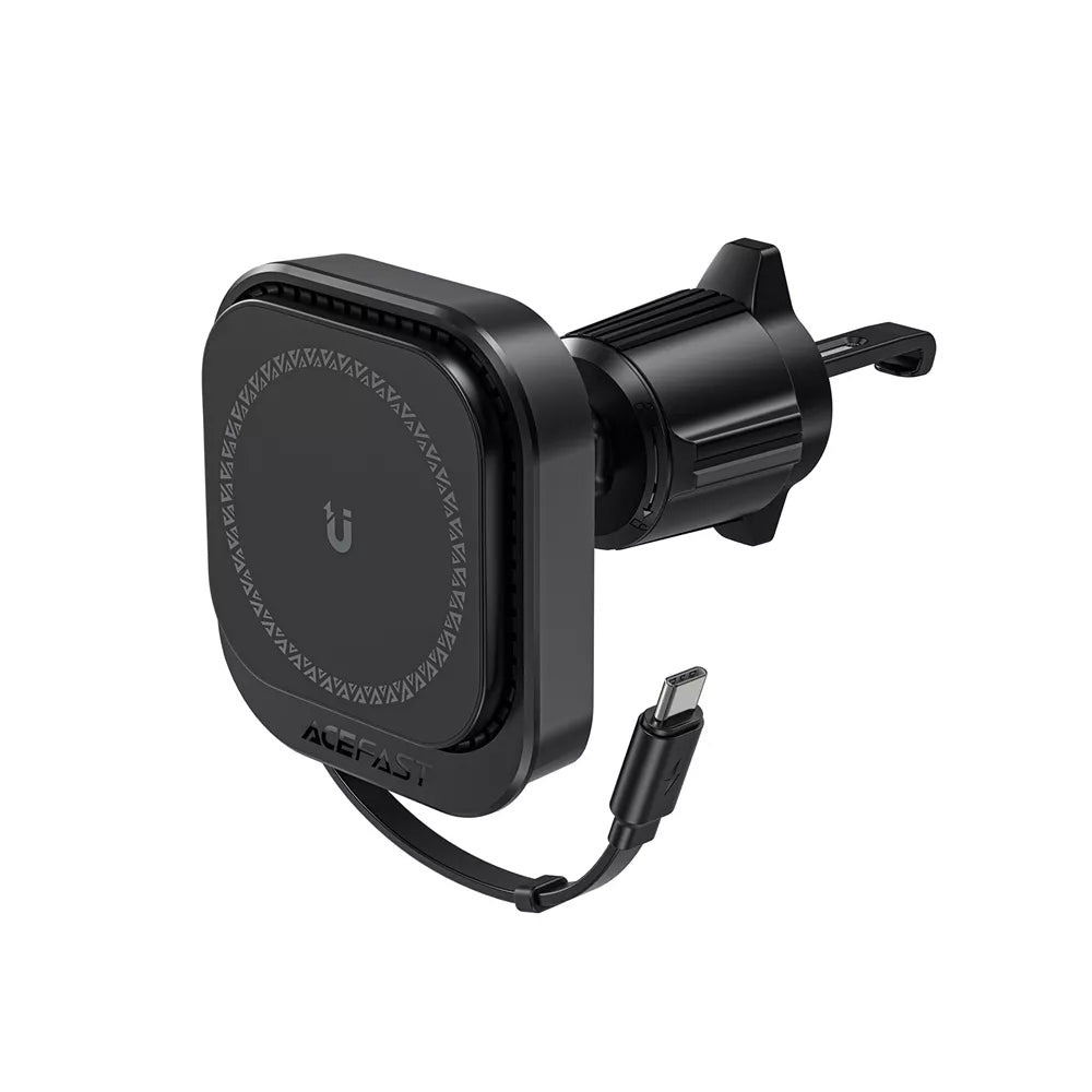 Carregador Auto Wireless Acefast D32, 15W, 1.67A, Preto