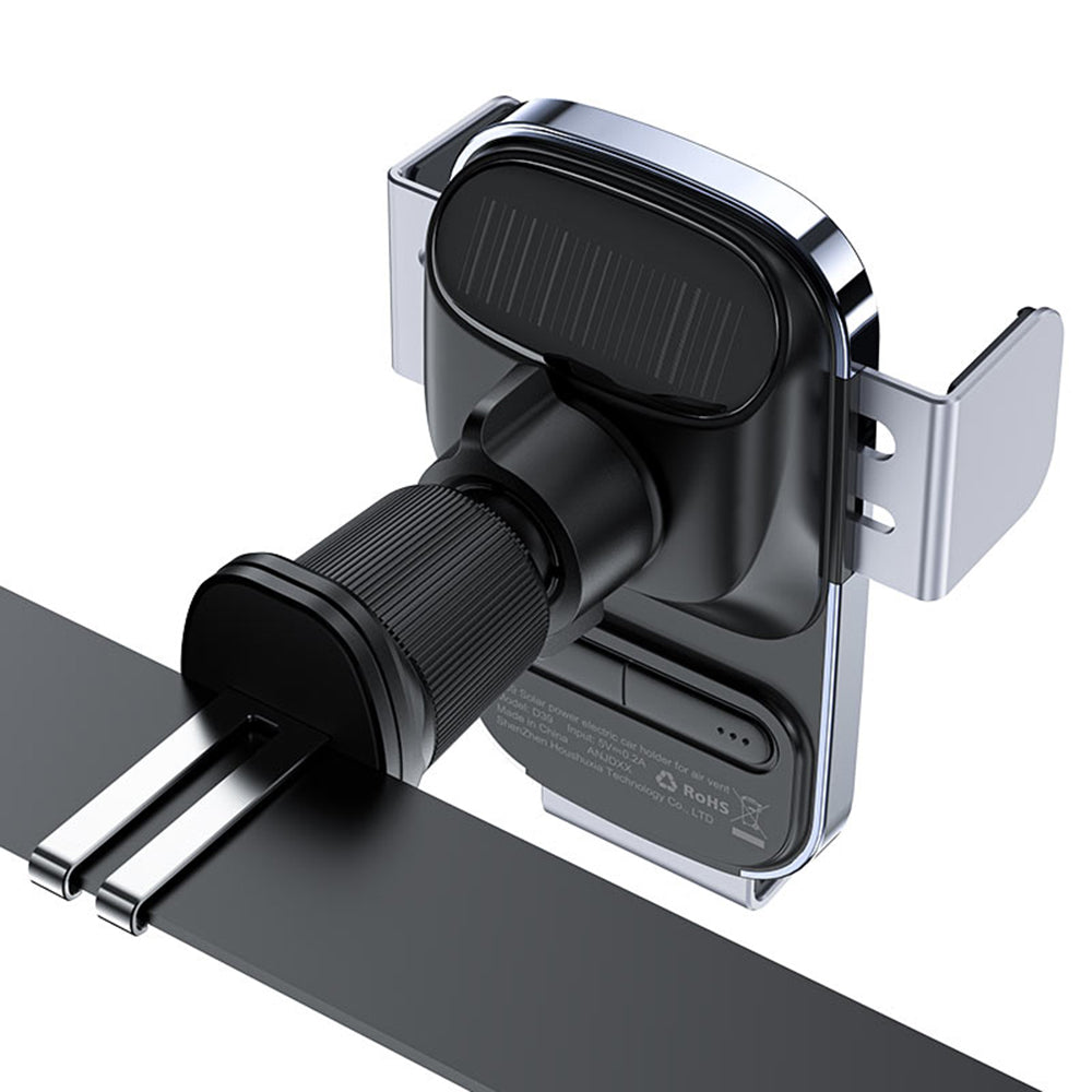Suporte para Carro Acefast D39 com Painel Solar, Universal, Preto