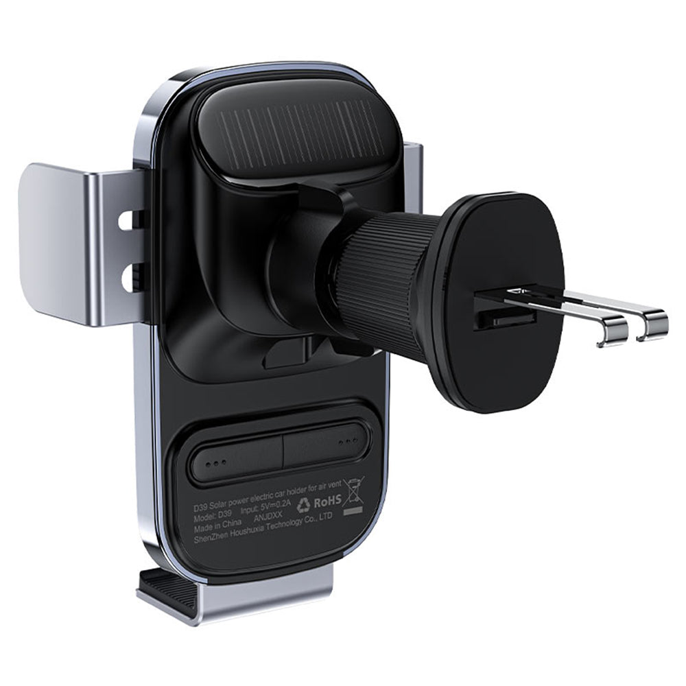 Suporte para Carro Acefast D39 com Painel Solar, Universal, Preto