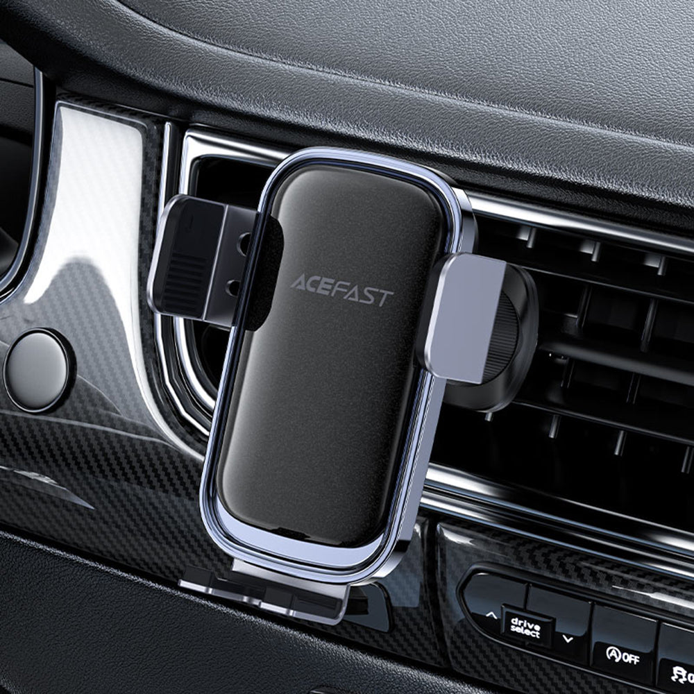 Suporte para Carro Acefast D39 com Painel Solar, Universal, Preto