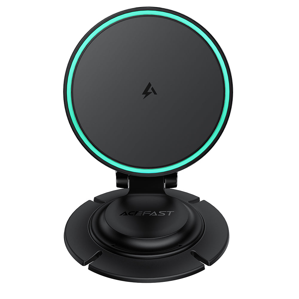 Carregador Auto Wireless Acefast D65, 15W, 1.67A, Preto