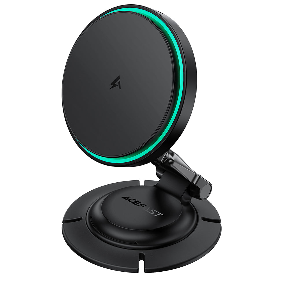 Carregador Auto Wireless Acefast D65, 15W, 1.67A, Preto