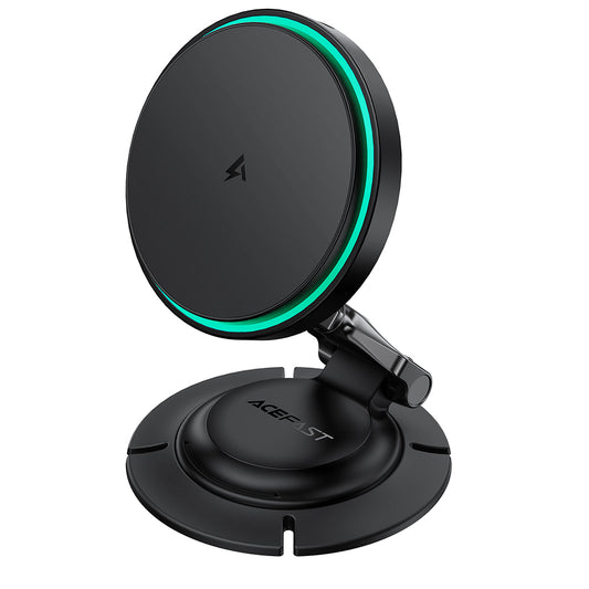 Carregador Auto Wireless Acefast D65, 15W, 1.67A, Preto