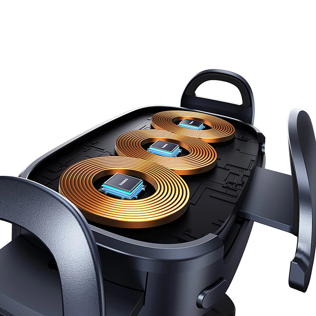 Carregador Auto Wireless Baseus LightChaser, 15W, 1.67A, Preto, Reembalado C40355901111-00