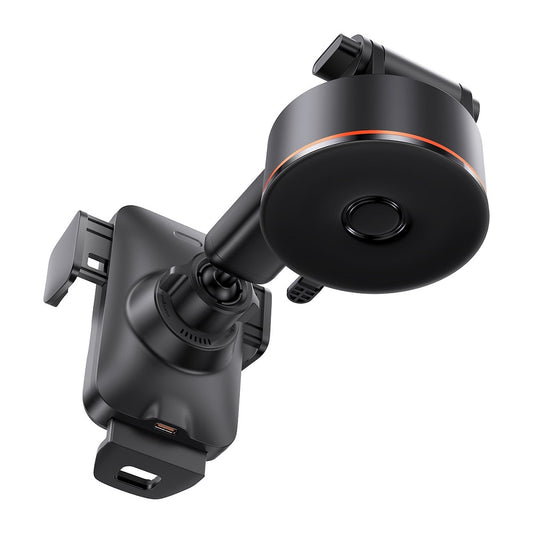 Carregador de automóvel sem fios Baseus Wisdom Dash, 15 W, 1,67 A, preto CGZXX00010101