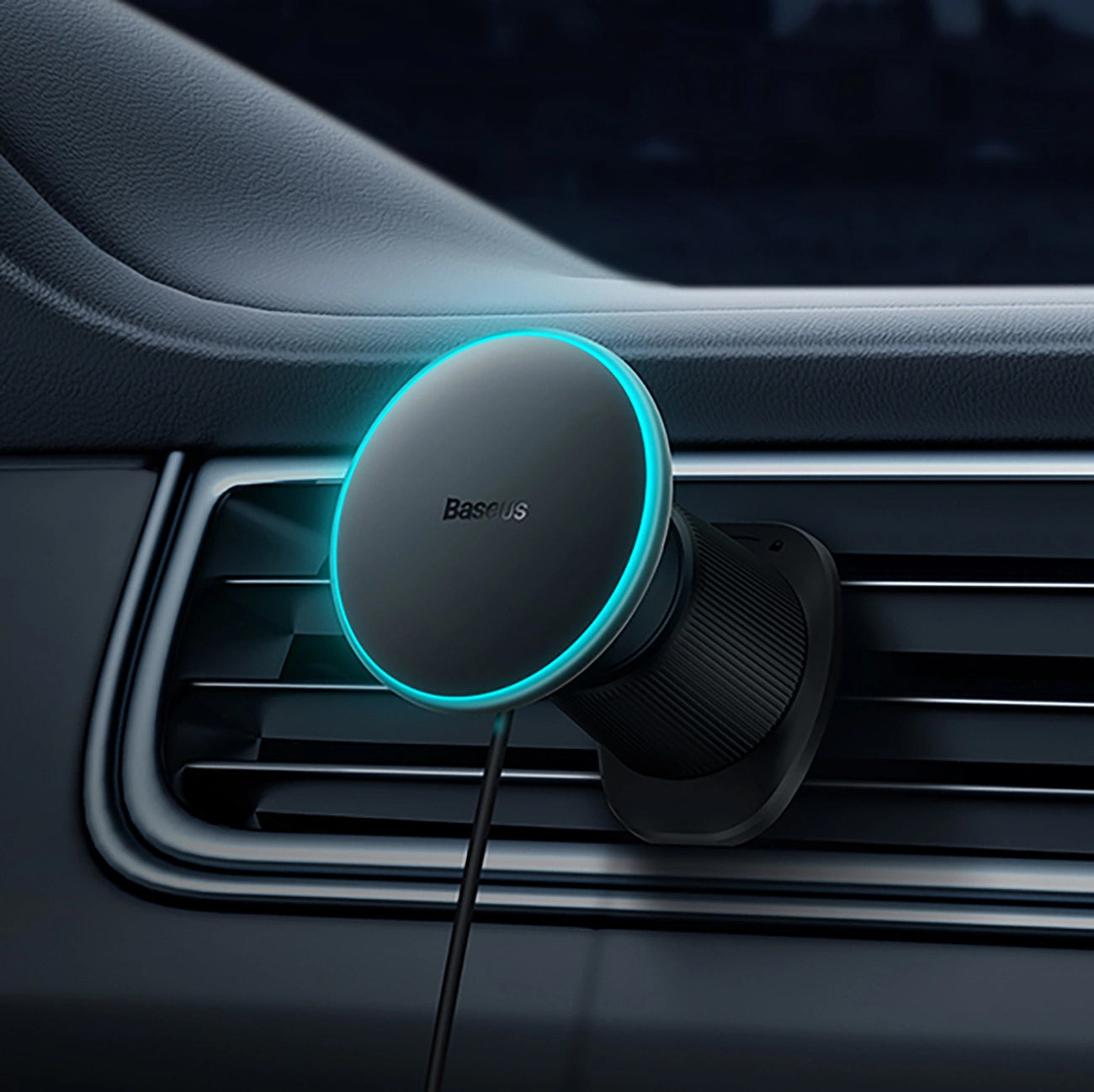 Carregador Auto Sem Fios Baseus CW01, 15W, 1.67A, Preto C40141001111-00