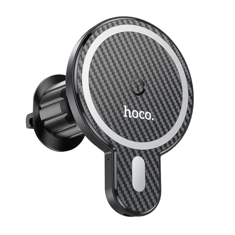 Carregador Auto Wireless HOCO CA85, 15W, 1.67A, Preto