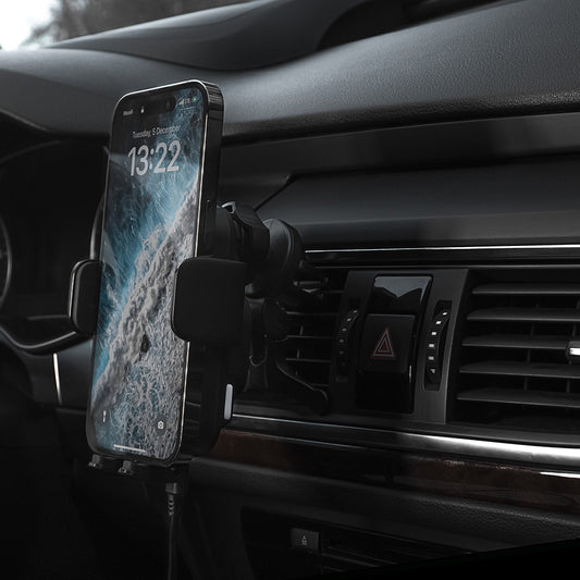 Carregador Auto Wireless Proove Triple Clamp, 15W, 1.67A, Preto WHTC15010001