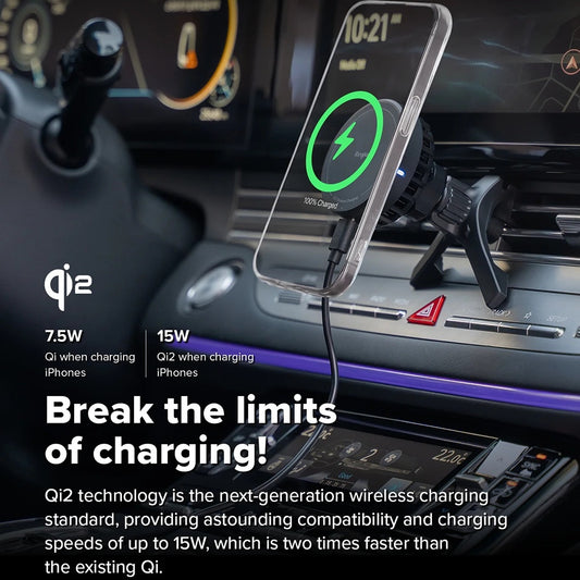 Carregador Auto Wireless Ringke, 15W, 1.67A, Preto