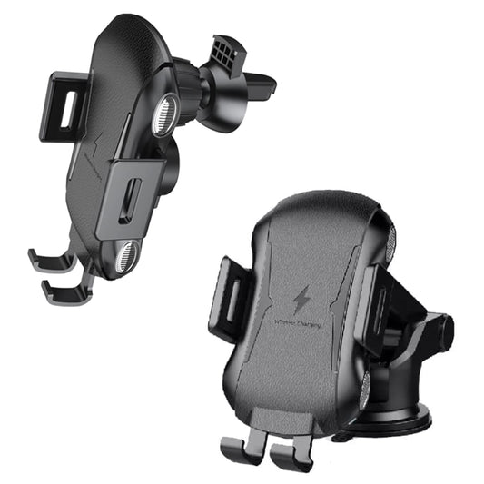 Carregador Auto Wireless Techsuit CAPD032 Premium, 10W, 1.1A, Preto