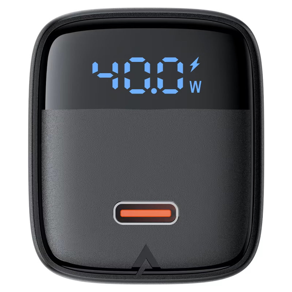 Carregador de Rede Acefast A135 Display, 45W, 3A, 1 x USB-C, Preto