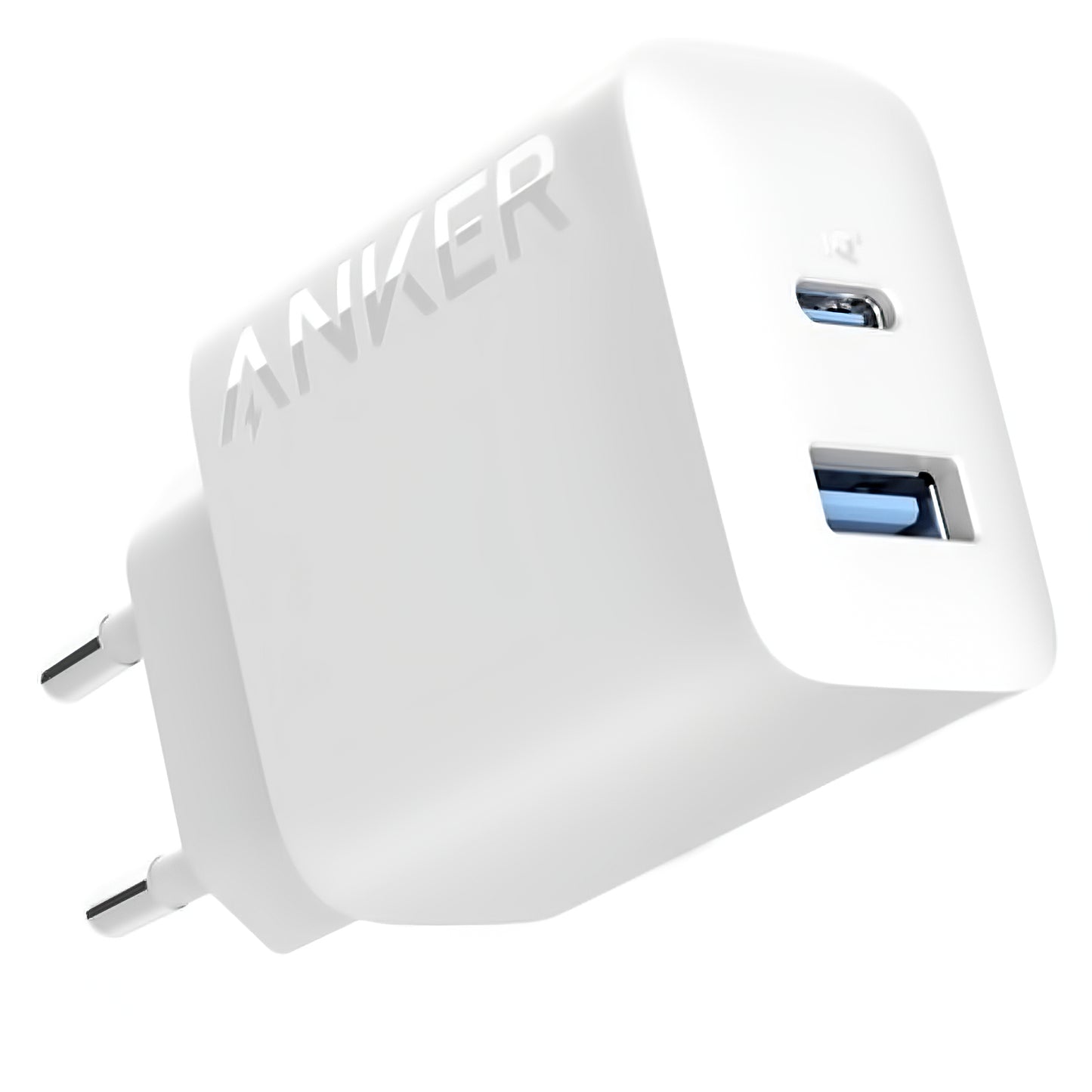 Carregador de rede Anker 312, 20W, 3A, 1 x USB-A - 1 x USB-C, branco A2348G21