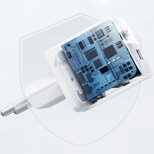 Carregador de rede Anker 323, 33W, 3A, 1 x USB-A - 1 x USB-C, branco A2331G21