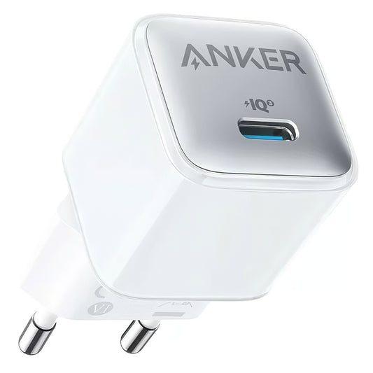 Carregador de rede Anker 512 Nano 3, 20W, 3A, 1 x USB-C, branco A2346G21