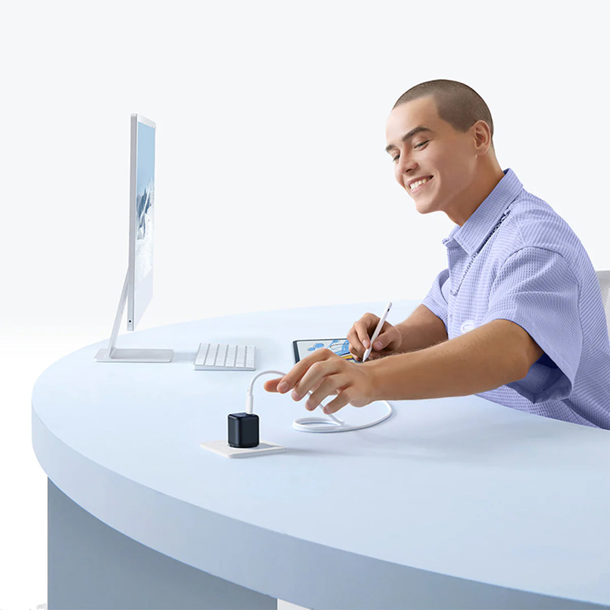 Carregador de Rede Baseus PicoGo, 45W, 3A, 1 x USB-C, Preto P10176800123-00