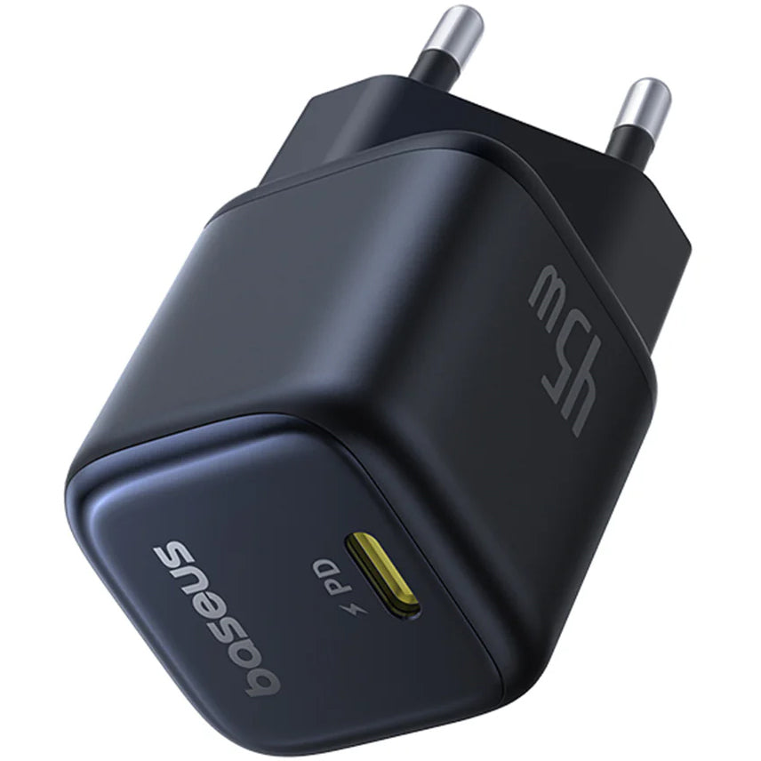 Carregador de Rede Baseus PicoGo, 45W, 3A, 1 x USB-C, Preto P10176800123-00