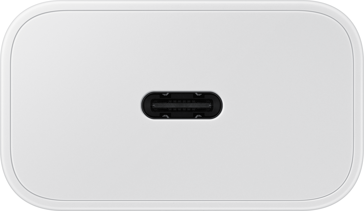 Carregador de rede Samsung com cabo USB-C Samsung, 25 W, 3 A, 1 x USB-C, branco EP-T2510XWEGEU