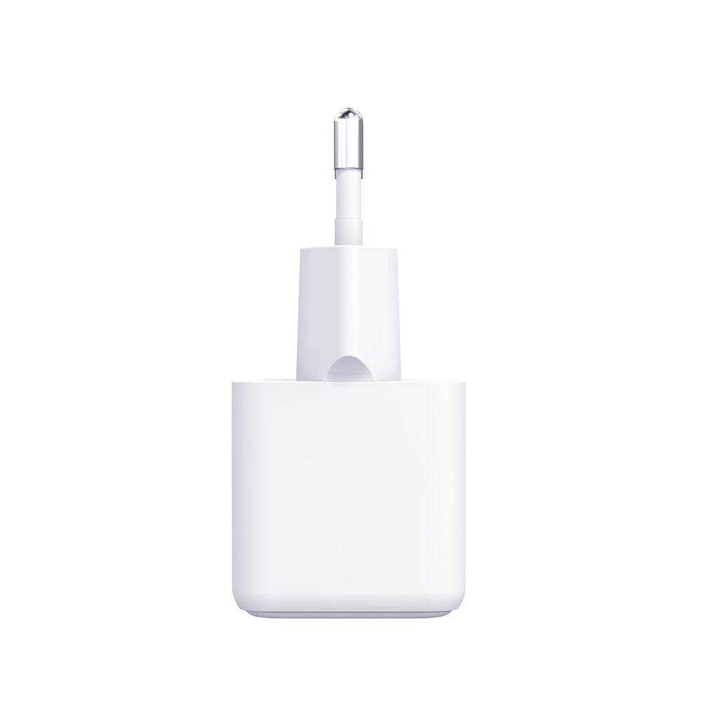 Carregador de Rede com Cabo USB-C 3MK Hyper, 25W, 3A, 1 x USB-C, Branco