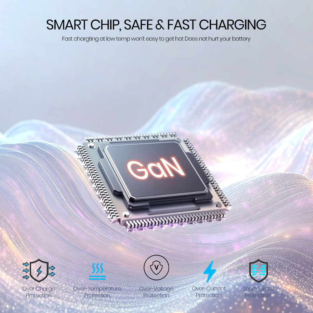 Carregador de Rede com Cabo USB-C Lito LC17T, 30W, 3A, 1 x USB-C, Preto