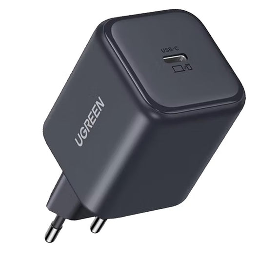 Carregador de Rede com Cabo USB-C UGREEN X524 (65054), 45W, 3A, 1 x USB-C, Preto