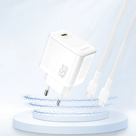 Carregador de Rede Dudao A28, 45W, 3A, 1 x USB-C, Branco