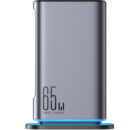 Carregador Estação Joyroom JR-TCM02, 65W, 3.25A, 2 x USB-A - 4 x USB-C, Cinzento