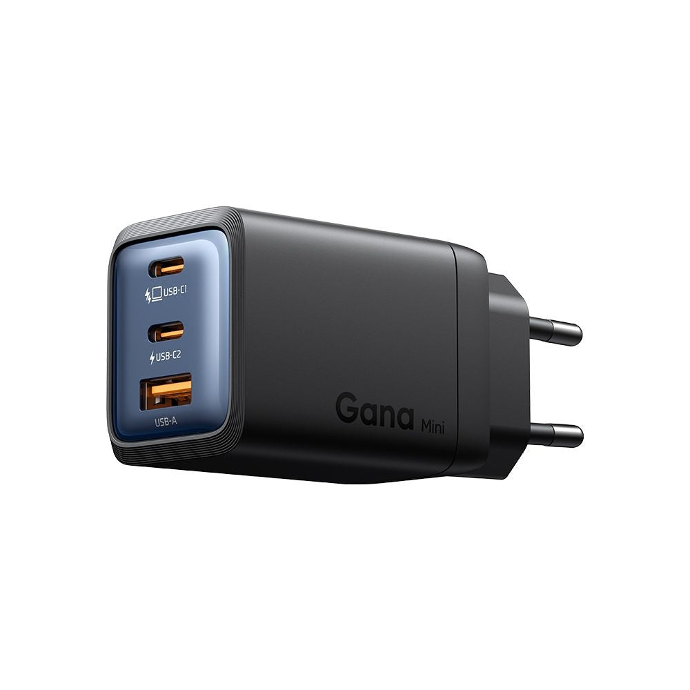 Carregador de Rede McDodo CH-0970 Gana Mini, 67W, 3A, 1 x USB-A - 2 x USB-C, Preto