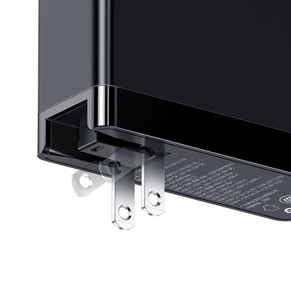 Carregador de Rede McDodo CH-8101 Pro Nuc AR Power Travel, 100W, 5A, 1 x USB-A - 2 x USB-C, Preto