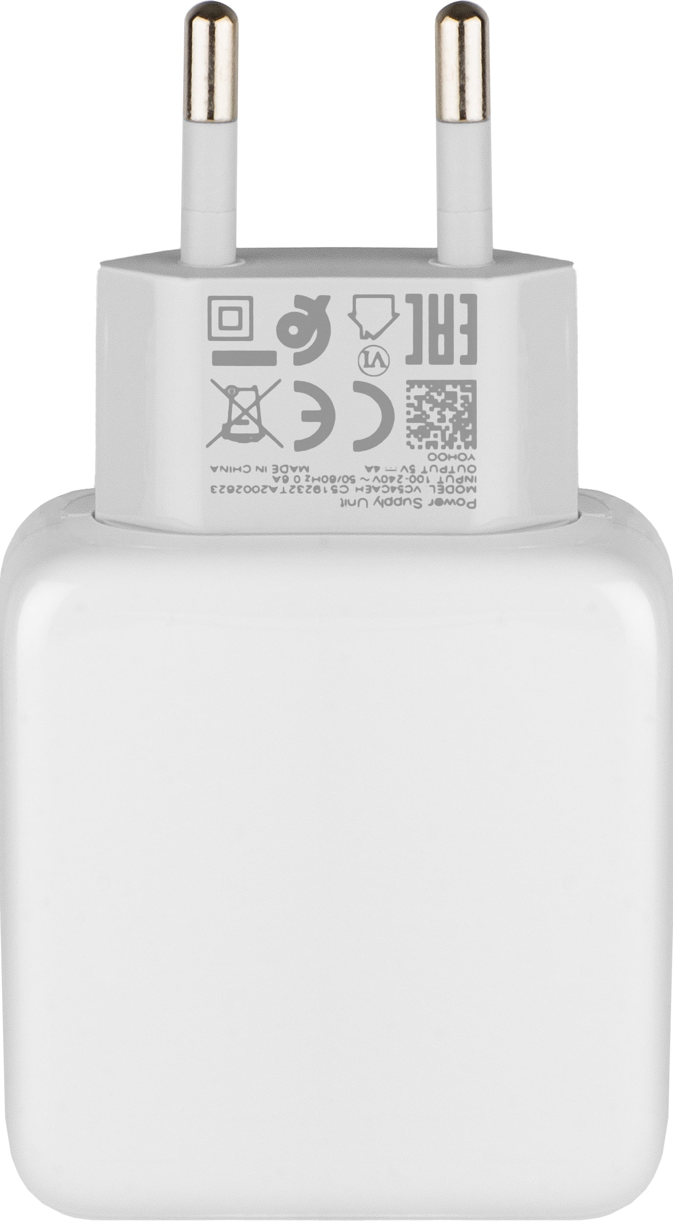 Carregador de Rede Realme, 20W, 4A, 1 x USB-A, Branco VC54JCEH