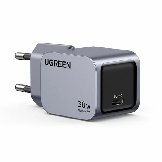 Carregador de rede UGREEN X703 Nexode Pro, 30W, 3A, 1 x USB-C, cinzento