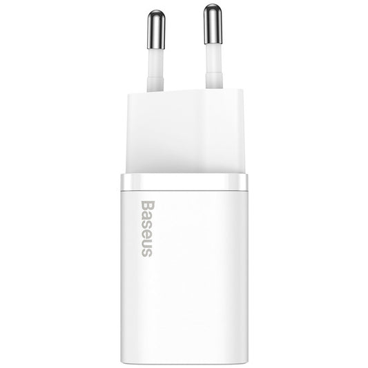 Carregador de rede Baseus Super Si, 20W, 3A, 1 x USB-C, branco CCSUP-B02